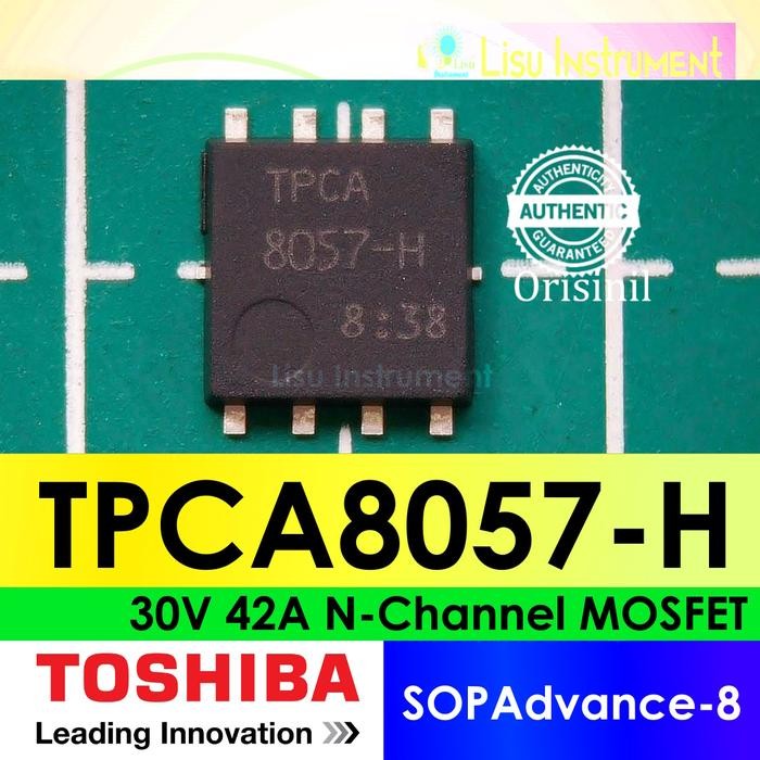 TPCA8057-H 30V 42A N-Channel Power MOSFET TPCA 8057-H SOPAdvance-8 Toshiba Original