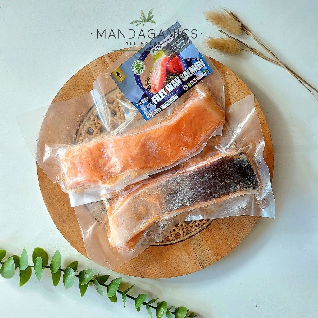 

FILLET IKAN SALMON NORWEGIAN WILD BY PURE ORGANIC 200GR
