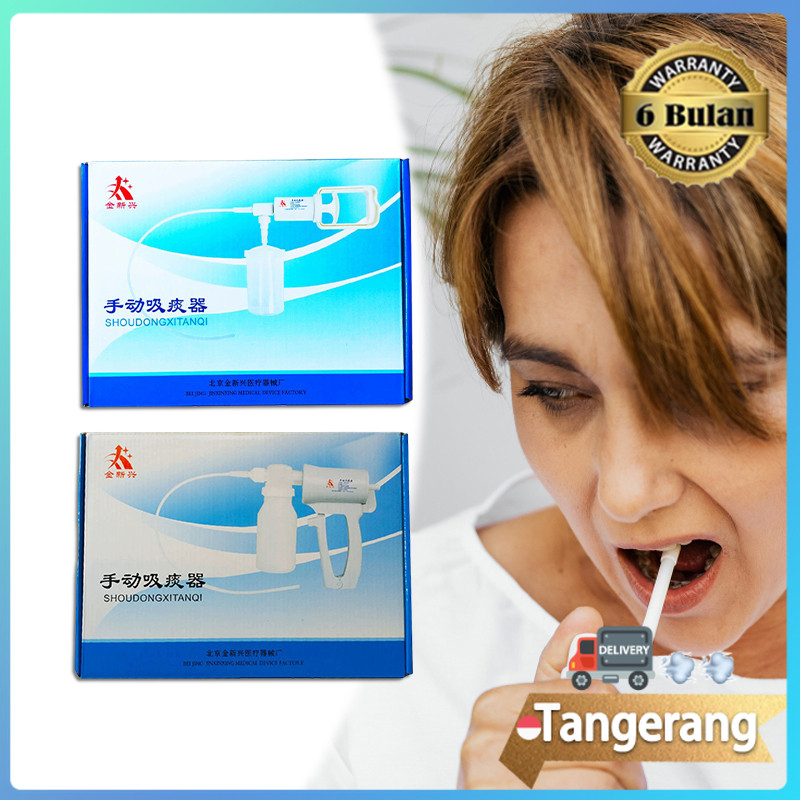 Sputum Aspirator Manual / Pompa Penghisap Dahak / Suction Pump Manual / Sputum Aspirator Manual
