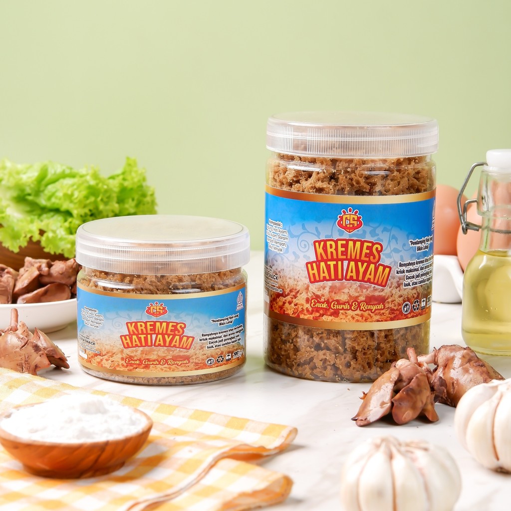 

Ceria Snack - Kremesan Hati Ayam 200gr | Kremesan Hati Ayam 100Gram