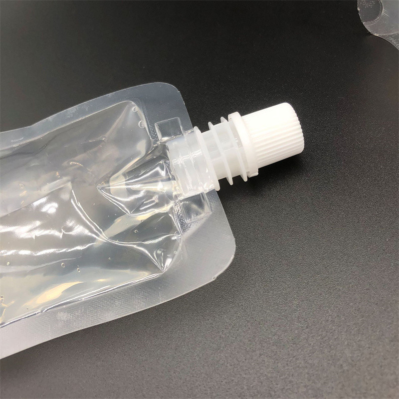

StoBag 50pcs Transparent/Frosted Matte Liquid Packaging Nozzle Bags Drinking Juice Beverage Sealed Storage Reusable Pouches