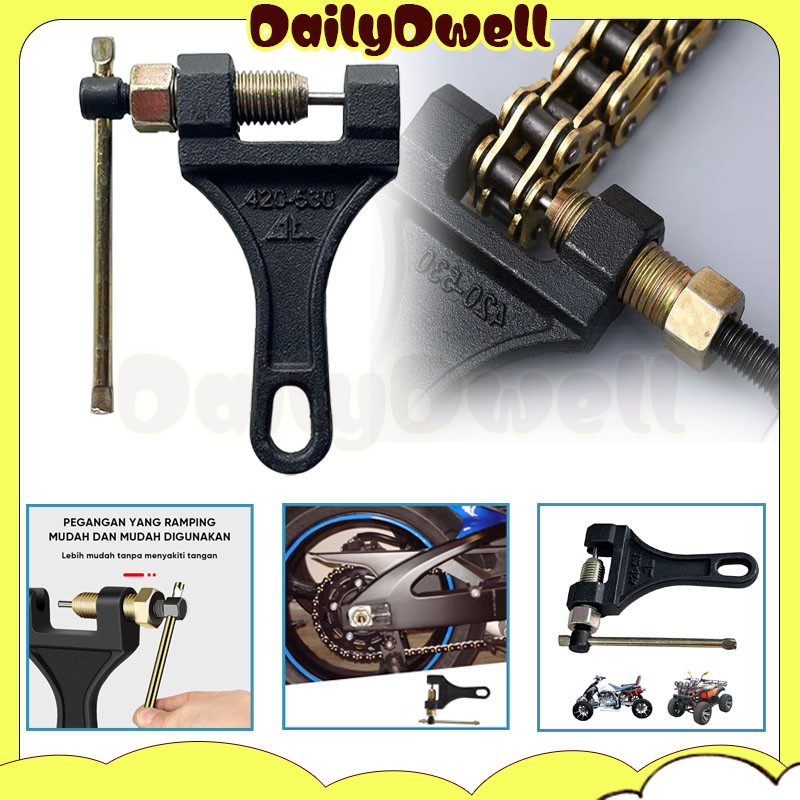 pemotong rantai motor alat/potong rantai sepeda/alat potong & pemasang rantai motor universal tipe/