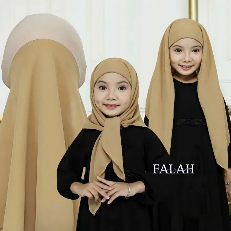hijab anak segitiga inner ceruty babydoll segitiga plus inner