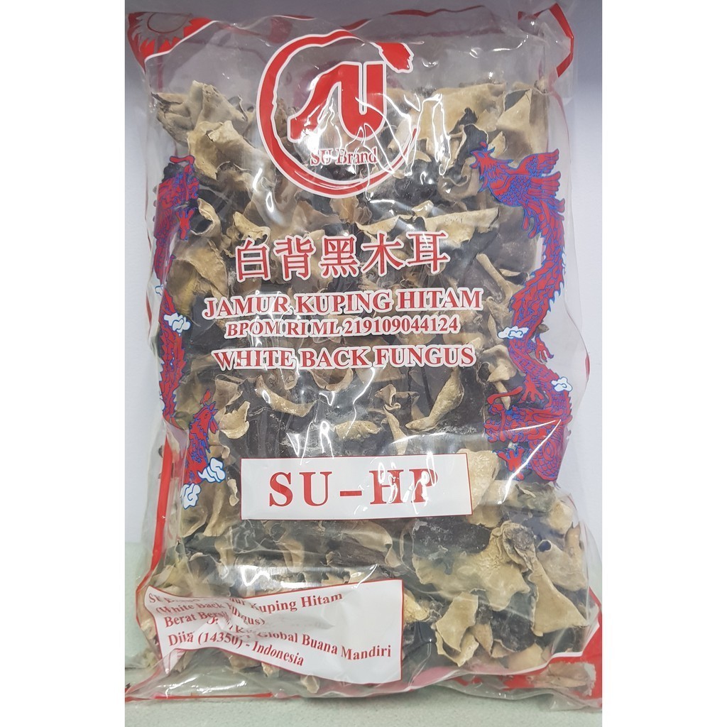 

Jamur Kuping Hitam 50Gram Jamur Hitam Putih White Black Fungus Obat Jantung