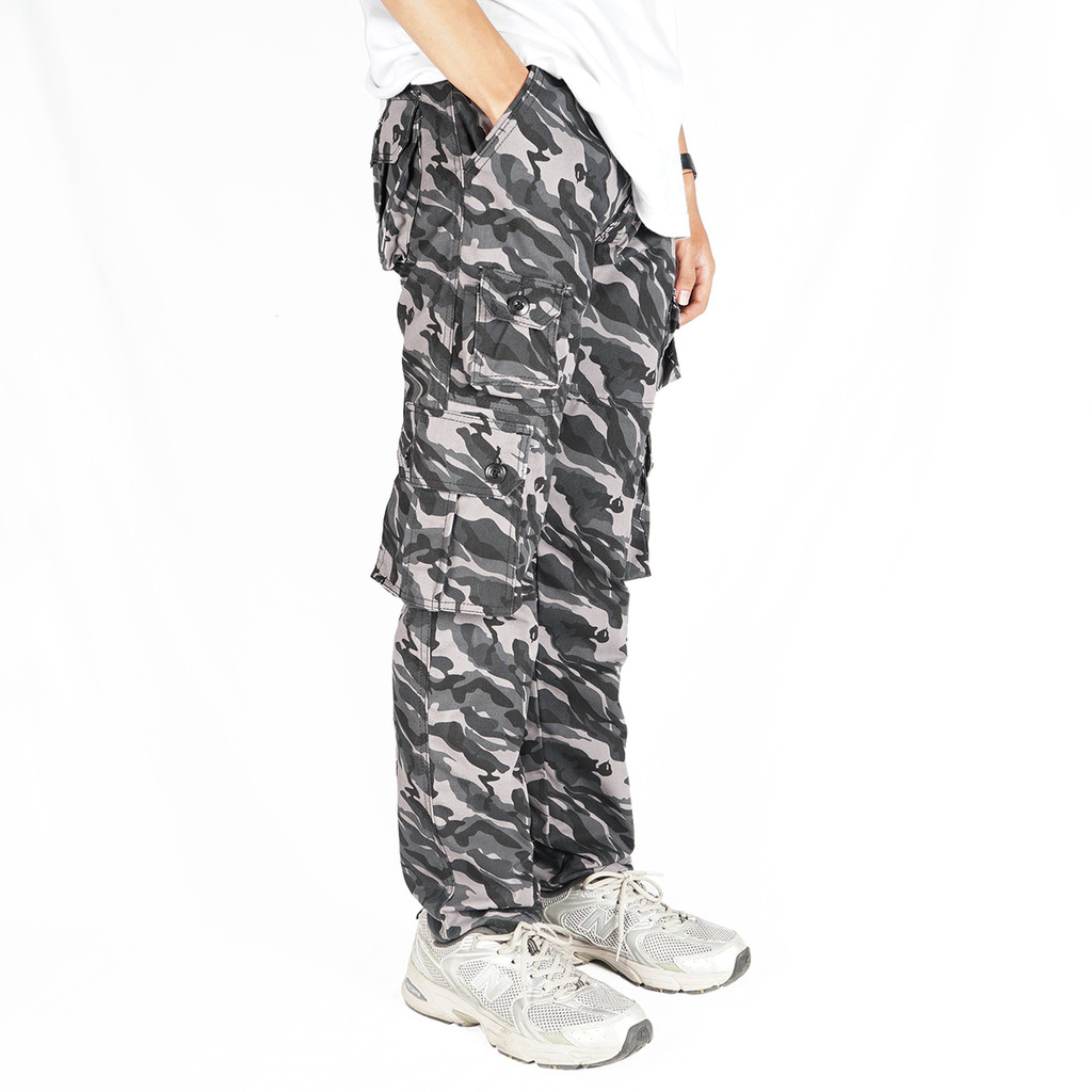 NVSR Long Cargo Pants Extra Pocket Camo / Loreng