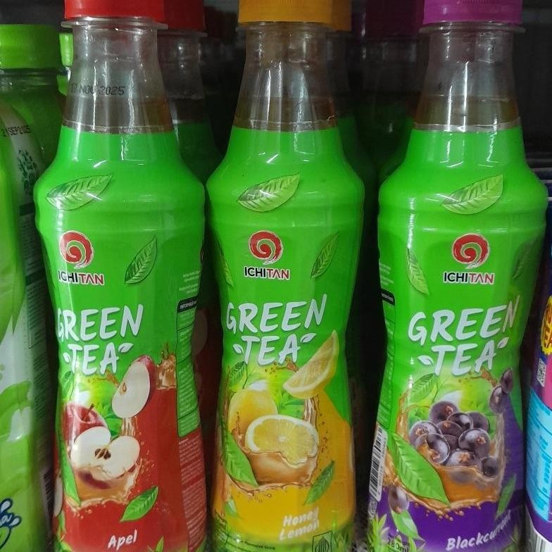 

Ichitan Greentea Minuman Teh Rasa APEL / HONEY LEMON / BLACKCURRANT 280ml
