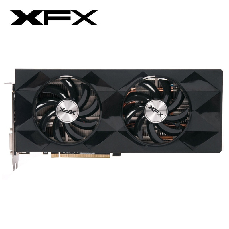 Original XFX R9 390 8GB Video Screen Cards AMD Radeon R9 390X 8GB Graphics Cards GPU Board Desktop C