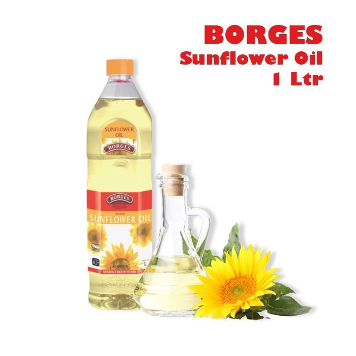 

BORGES Sunflower Oil / Minyak Bunga Matahari 1 Liter