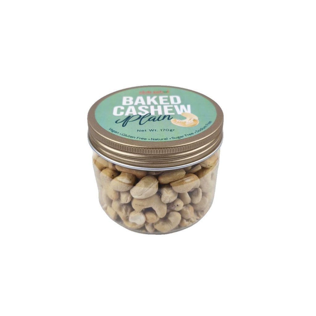 

Club Sehat Baked Cashew Plain 170Gr Kacang Mete Panggang Original