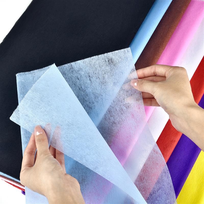 

10pcs/Bag Milk Cotton Flower Wrapping Paper Flower Shop Floral Bouquet Paper Waterproof Lining Solid Color Tissue Paper 47x47cm