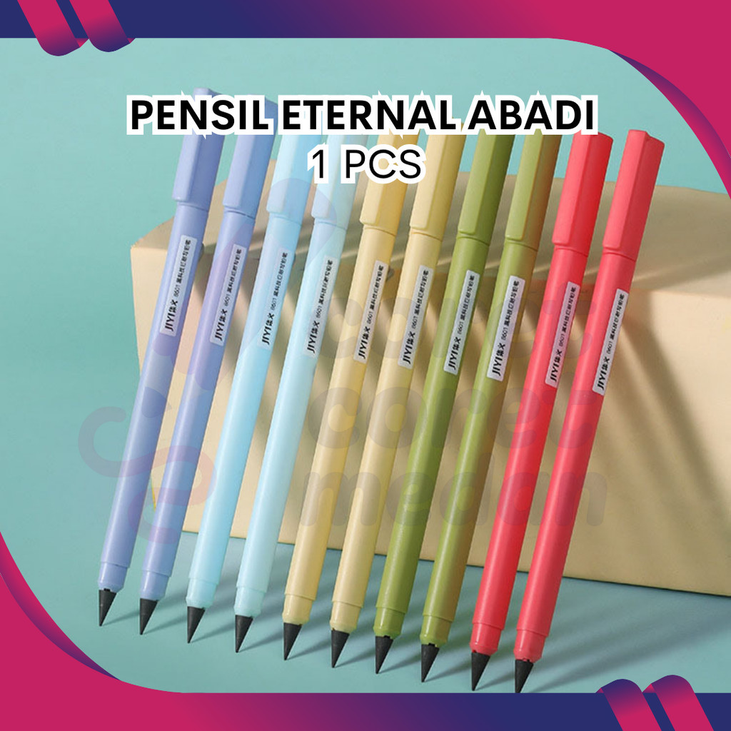 

PENSIL ETERNAL PENSIL ABADI TIDAK BISA HABIS PER PCS