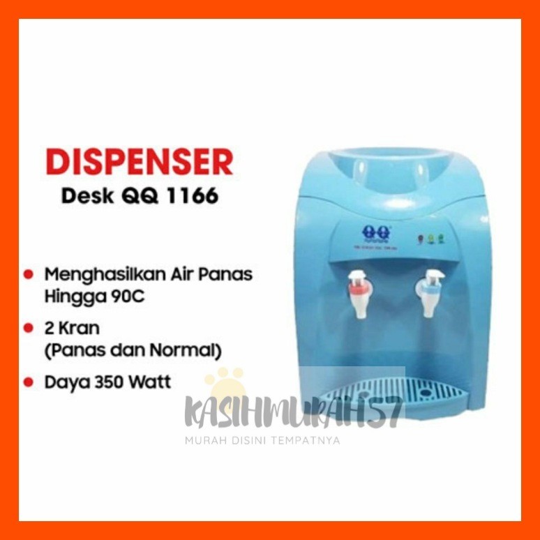 DISPENSER QQ 1166 / DISPENSER GALON AIR PANAS DAN NORMAL QQ 1166 HOT & NORMAL QQ1166 / DISPENSER AIR