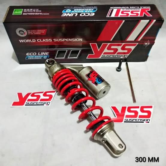 YSS SKOK SHOCK BREAKER SHOCKBREAKER YSS GSIX ( G-SIX ) MIO VARIO BEAT FI 300T 310 330 BLACK RED ORIG