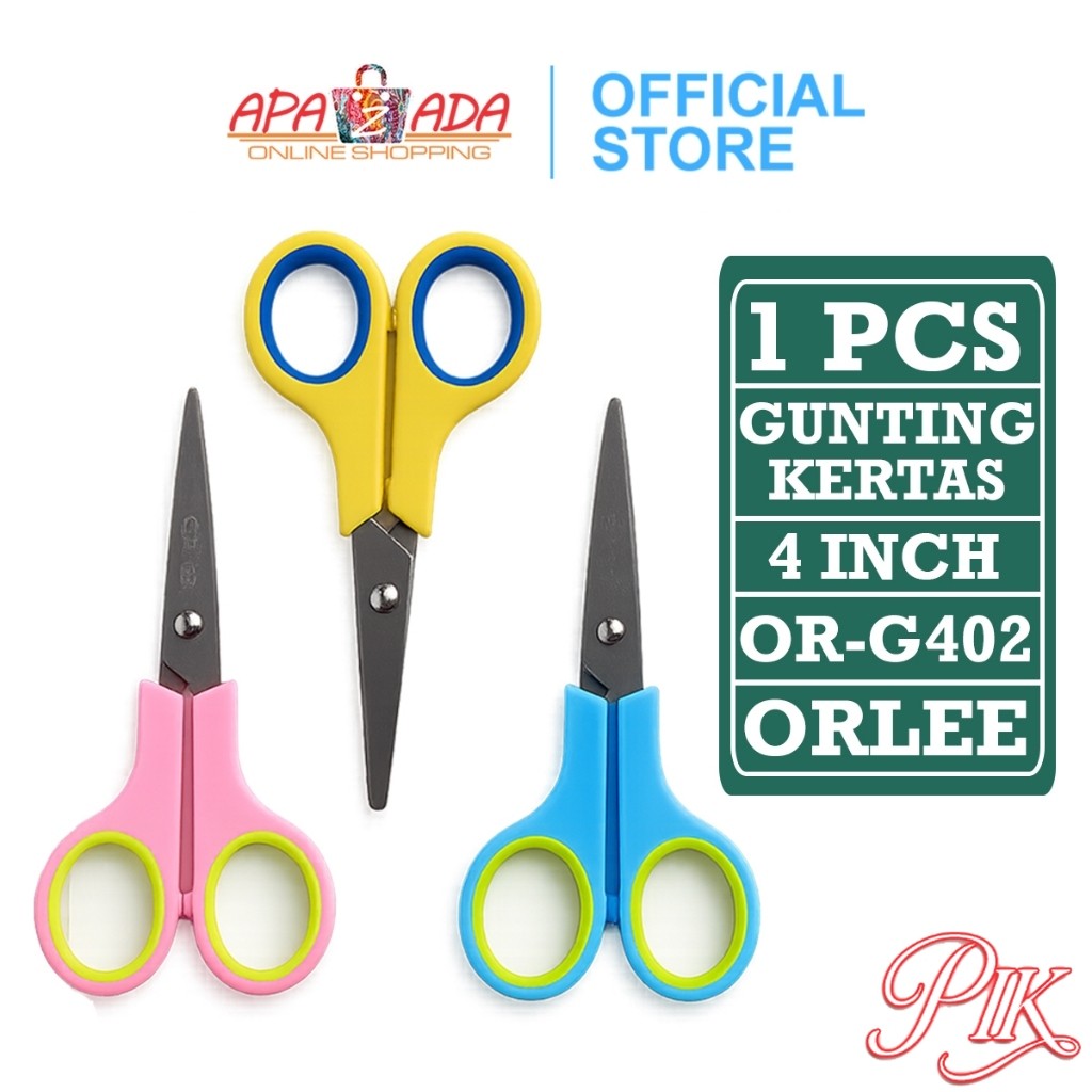 

Gunting Stainless Steel 4 Inch / Gunting Kertas Kain Serbaguna OR-G402