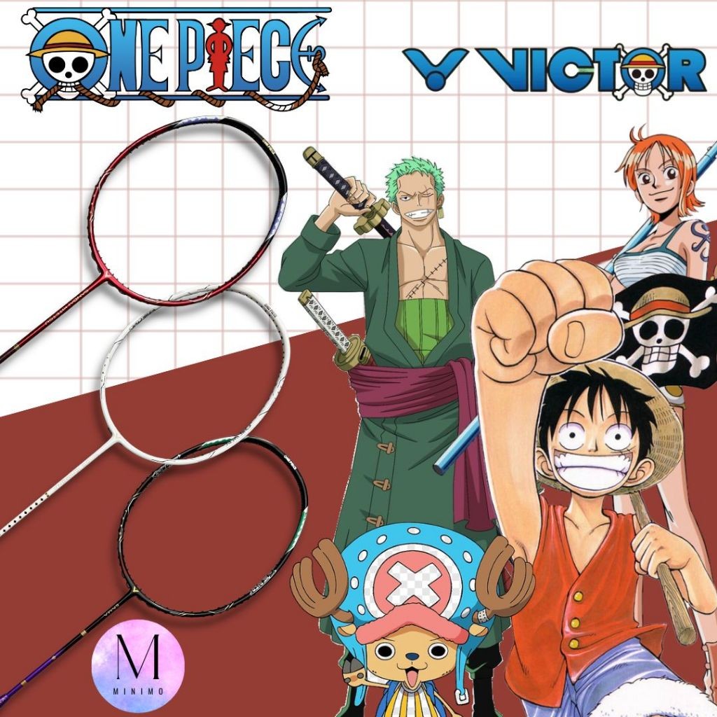 Raket Badminton Victor One Piece Enma / Wado Ichimonji / Sandai Kitetsu