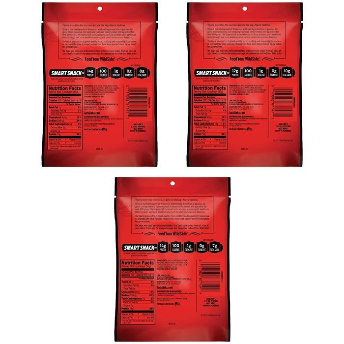 

Jack Links Beef Jerky Dendeng Sapi - 35 gram - USA/Amerika - VARIETIE-35GRx3 Terlaris