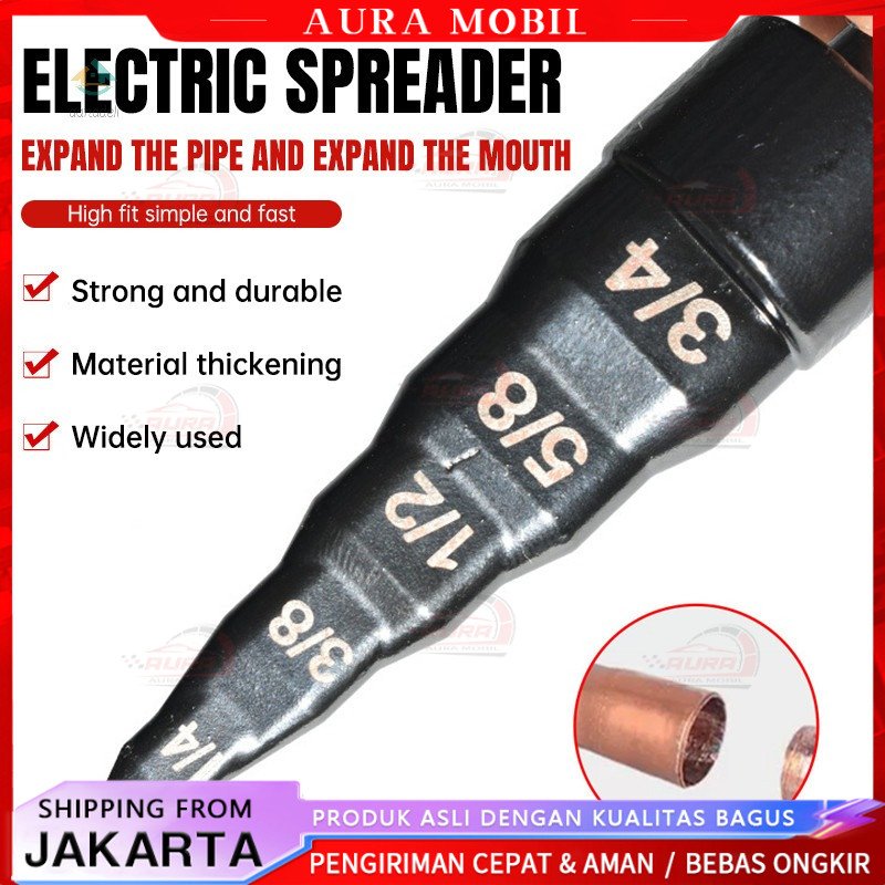 Pembesar Lubang Pipa Tube Pipe Expander / Tabung Expander Swaging Flaring Pipa Pembesar Pipa Ac Flar