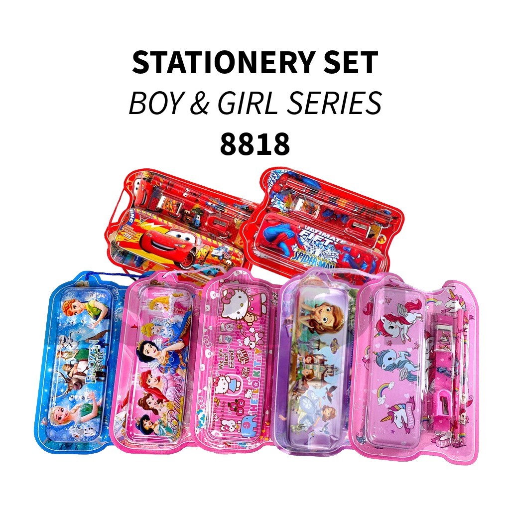 

❤️️Stationery set / Alat tulis set / Paket alat tulis / Stationery set fancy 8818❤️️