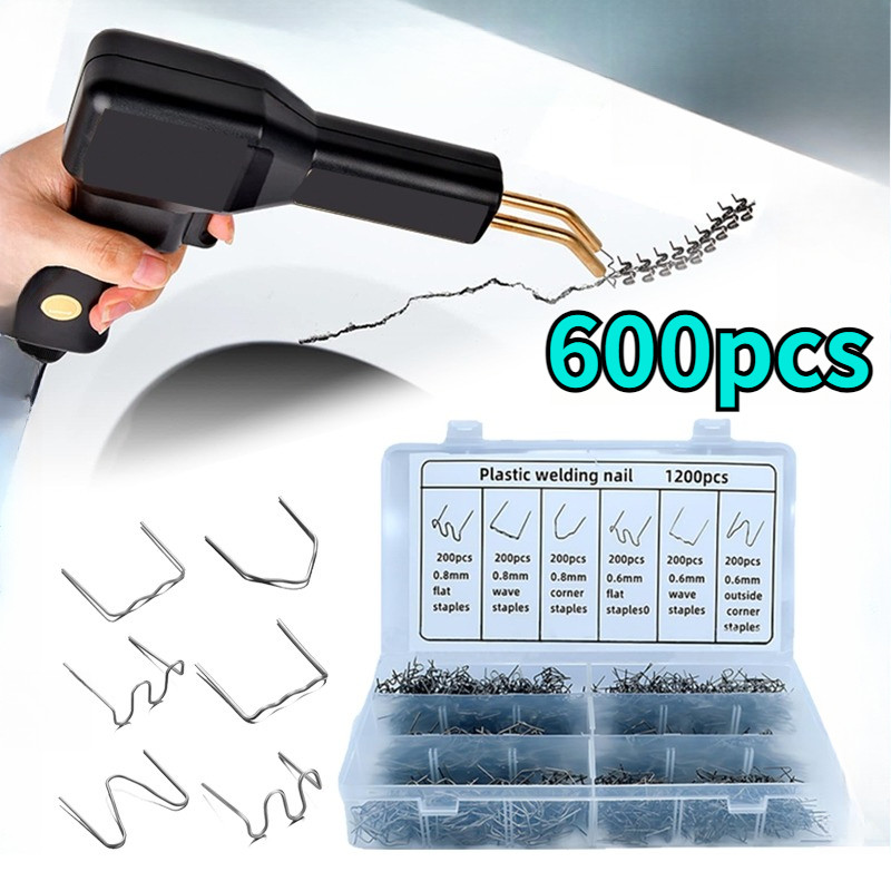 Kawat Las Plastik Bumper Isi 600 Kawat Las Tembak Plastik Refill Staples Welding Refill Las Plastik