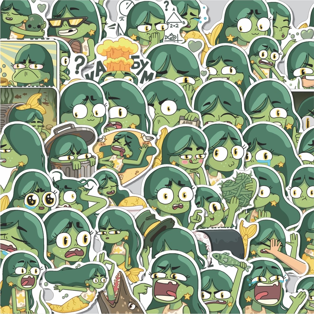 

Stiker Cutting Pack Stiker Kartun Goldie Isi 100Pcs Series Aesthetic Lucu Keren Untuk Koper Bahan Vynil