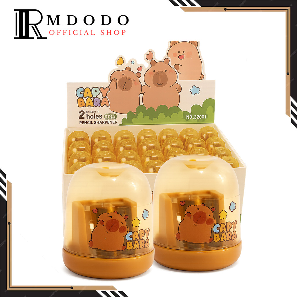 

Rmdodo - Serutan Pensil Tabung Capybara [1 Pcs] / Rautan Pengserut Tabung / Rawutan Serut 82001