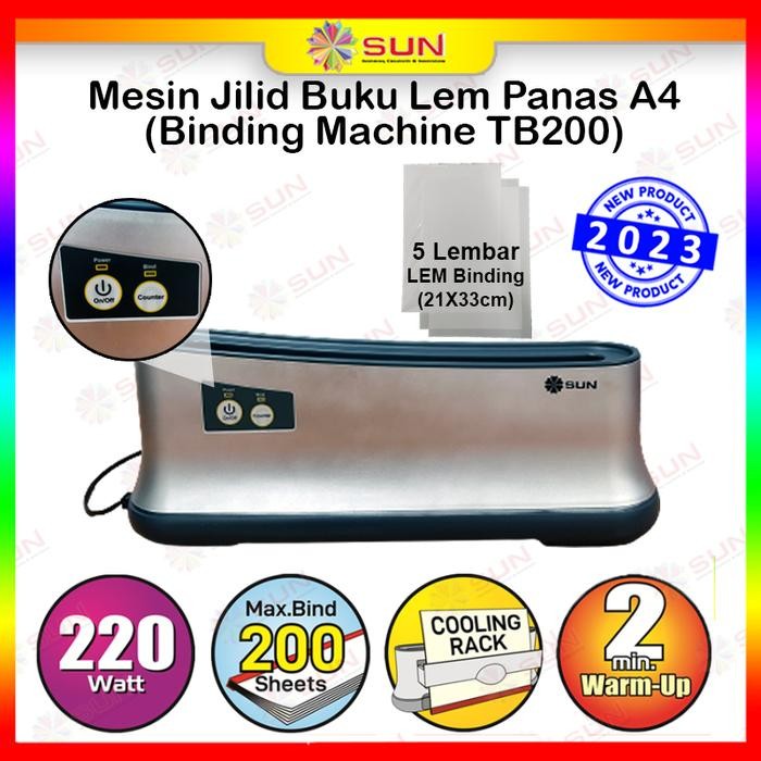 

Mesin Jilid Lem Panas Folio F4 - Softcover Hardcover Kualitas Premium / Penerbit ( Mesin Binding untuk jilid percetakan, fotocopy ) Buku Alat - C1500, Surabaya (Official)