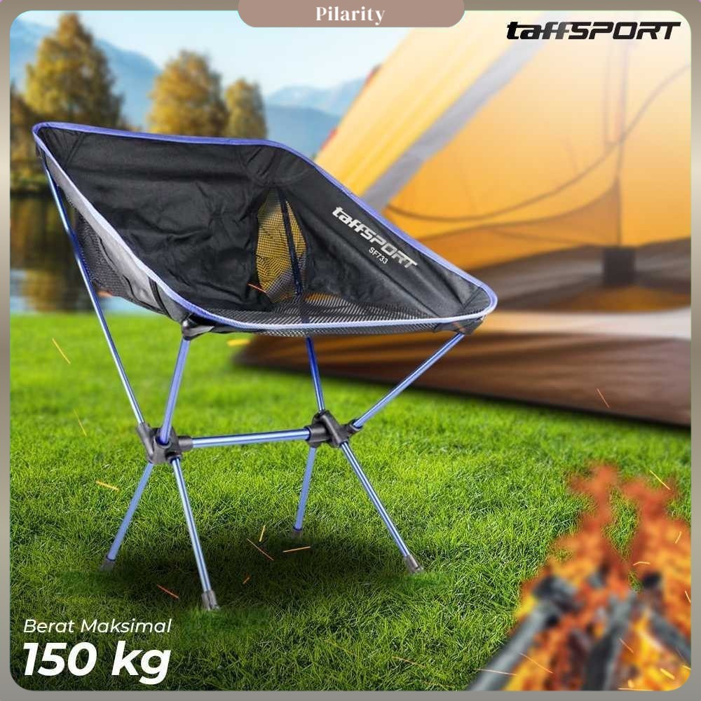 TaffSPORT Kursi Lipat Memancing Folding Fishing Chair - SF733