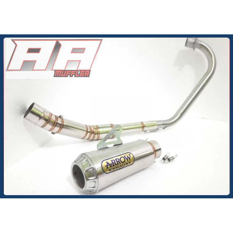 Exhaust ARROW GTX PNP LC135 V1-V8, Y15ZR, Y15, RS150, RSX150, YZF-R15, MT15, RAIDER FI R 150, GSX150