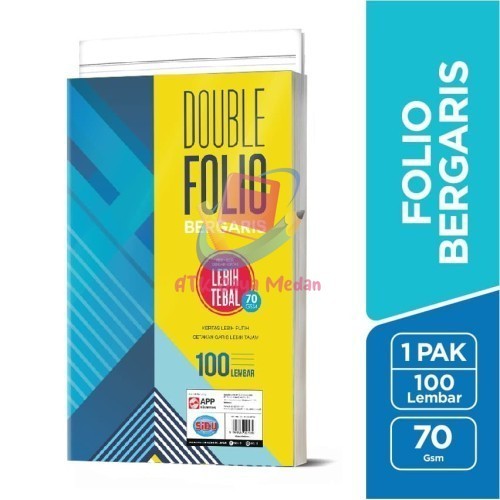 

ATK Jaya - KERTAS DOUBLE FOLIO 100 70 GSM SINAR DUNIA