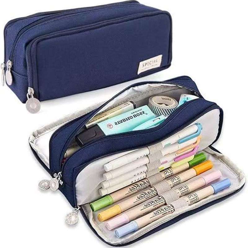 

Pencil Case Multifunctional Pencil Pouch Aesthetic Large Capacity Pen Bag Office Stationery Organizer Students Sturdy Pencil Bag