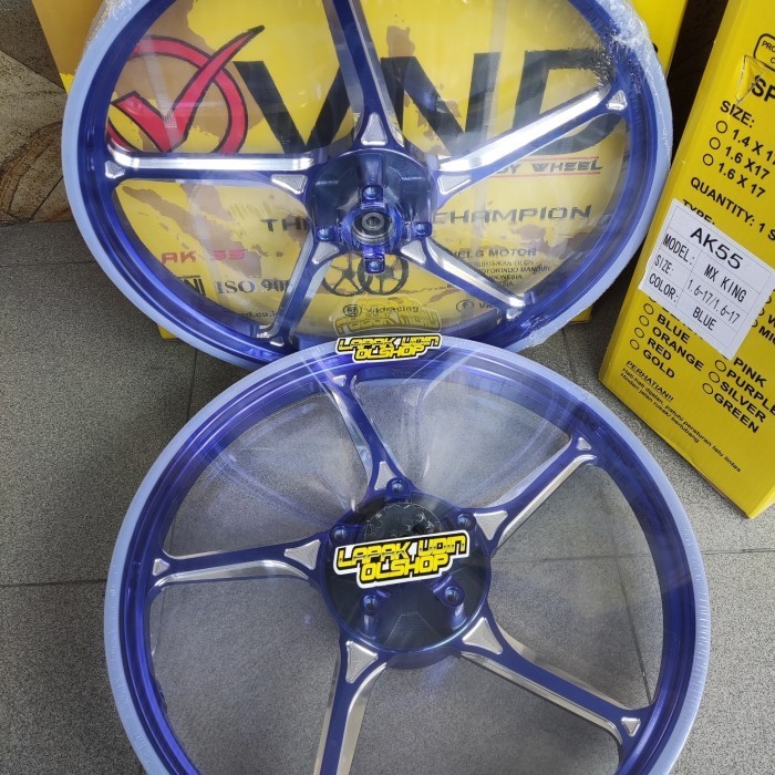 READY VELG VND AK55 160160 BIRU YAMAHA MXKING 150