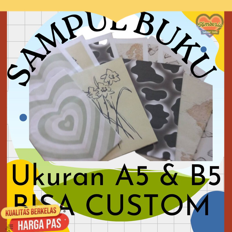 

Sampul Buku Aesthetic A5 & B5 (Part 1)