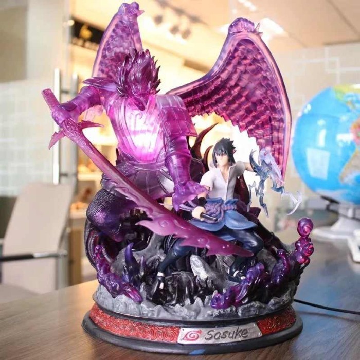 (Baca Deskripsi) Figure Naruto - Uchiha Sasuke Perfect Susanoo Sharingan Battle Ver.