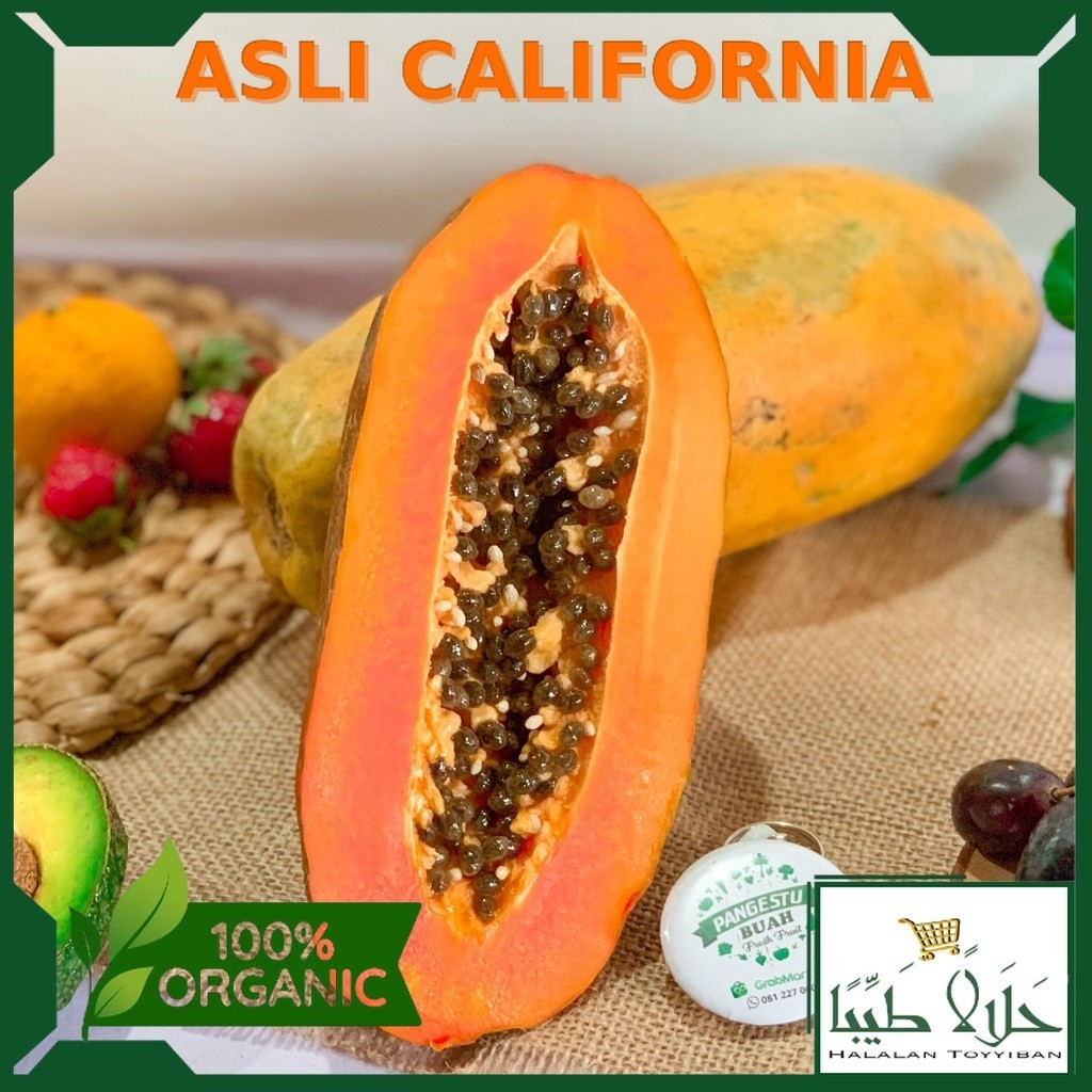 

PEPAYA CALIFORNIA Per 1 Buah