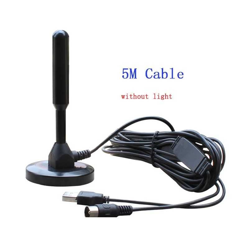 Antena TV Digital Indoor Dalam Ruangan Super Jernih USB DVB-T2 25dBi