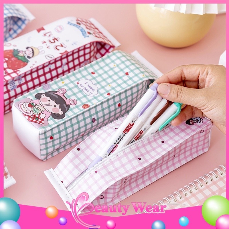 

Tempat Pensil Motif Kotak Juice Tas Pensil Unik Kotak Pensil Lucu