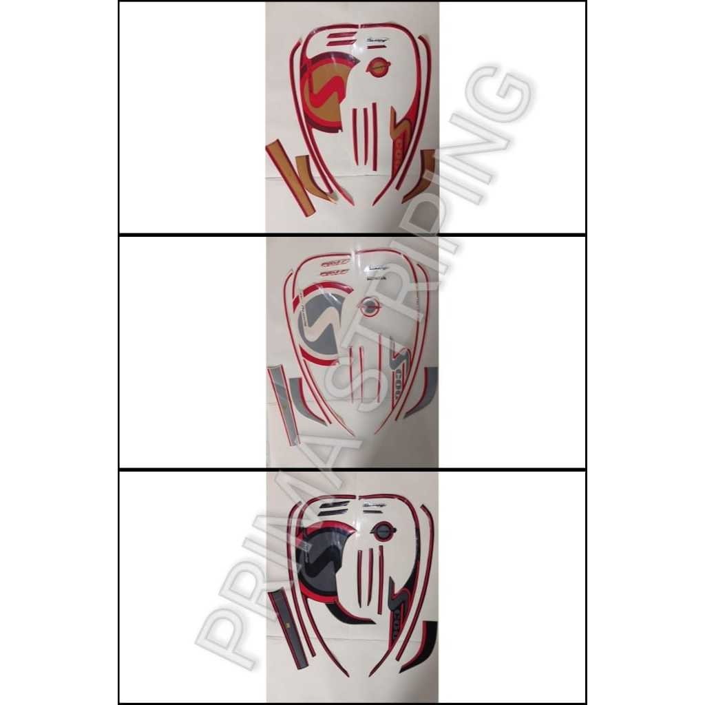 STRIPING STIKER MOTOR SCOOPY FI 2013