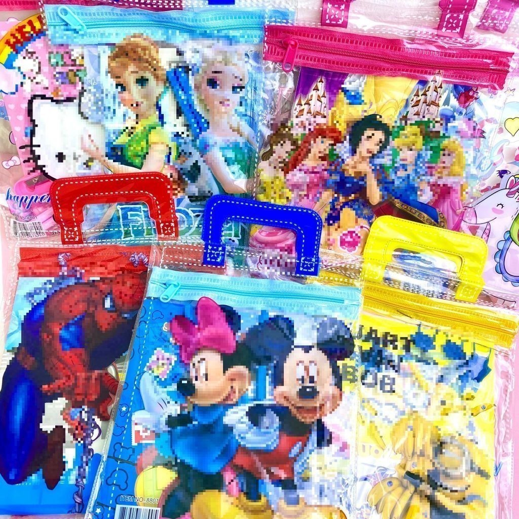 

ACEH.OYU 131119 Set Lucu Karakter Kartun Perlengkapan Sekolah Anak-Anak TK Souvenir Ulang Tahun Anak Alat Tulis Birthday Souvenir Hampers 6 IN 1