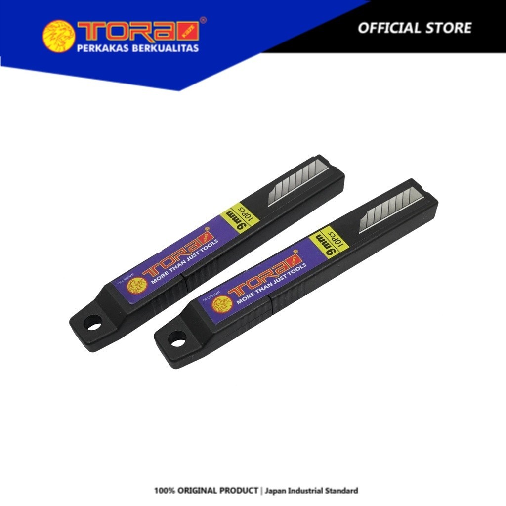 

TORA Refill Isi Cutter 9 mm Pack - Isi Kater Pisau Cutter Isi Ulang - Cutter Refill
