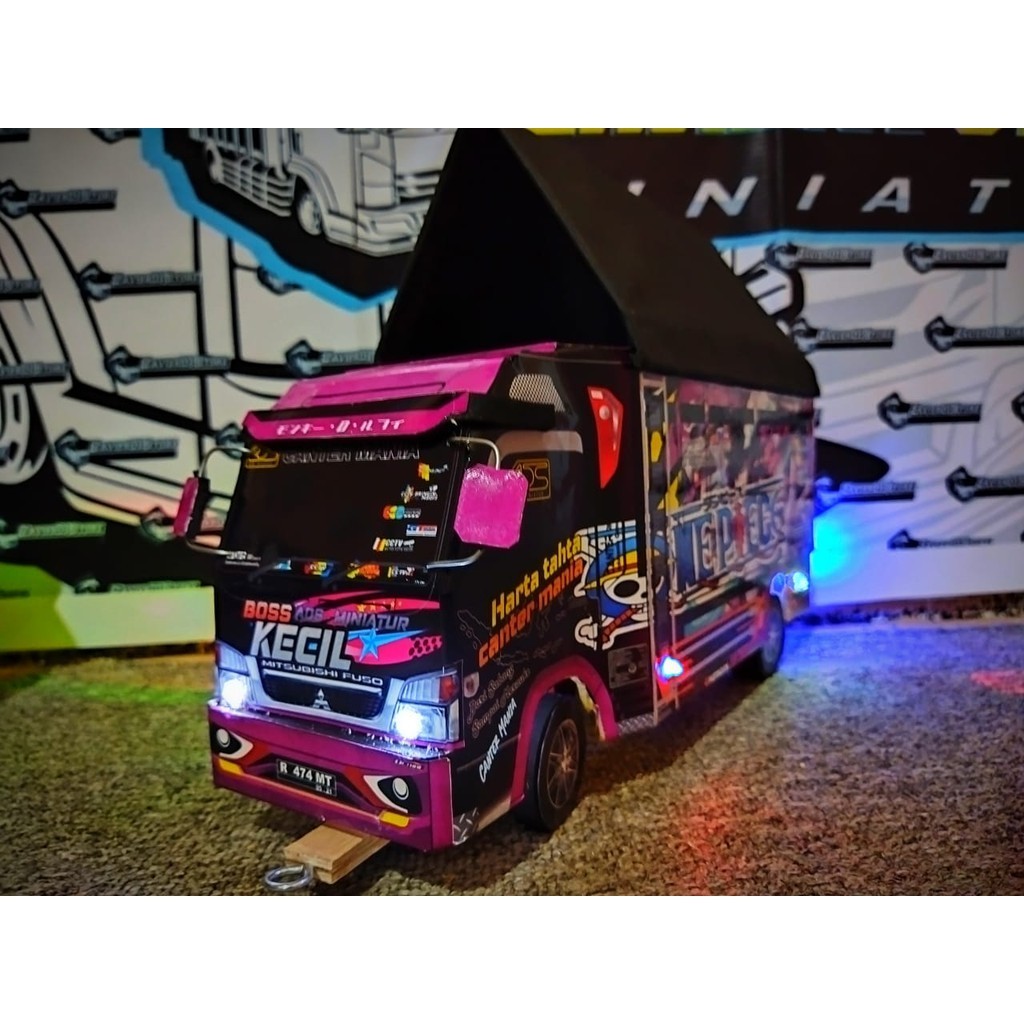 MINIATUR TRUK OLENG ONE PIECE TERLARIS