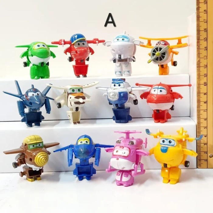 mainan anak figure super wings - 12A