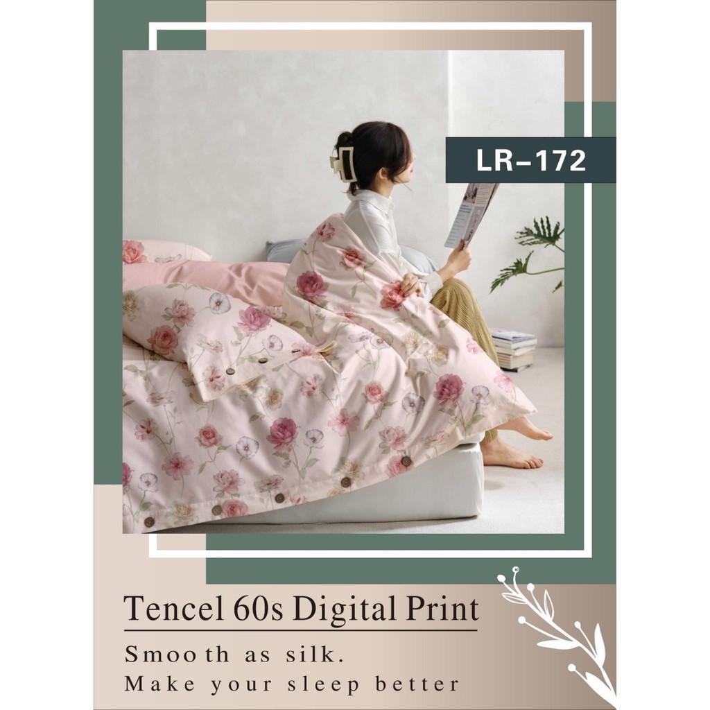 Idola Style Sprei Organic Bamboo 60S SILKA