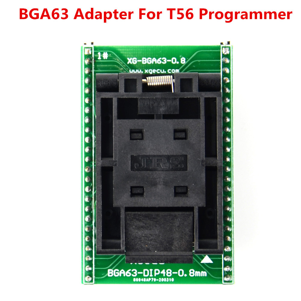 

Original BGA64/24/ 64 /48Adapter for XGECU T56 Nand Programmer Programmable Base Programming Calculator Socket High Quality