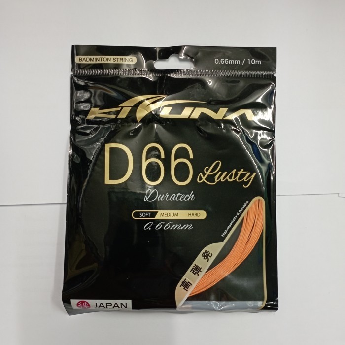 Senar Raket Badminton KIZUNA D66 - Orange