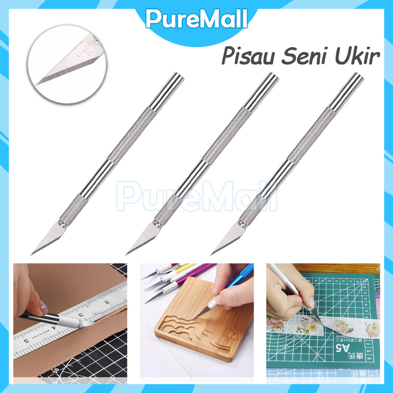 

Pisau Ukir Seni Crafting Art Knife / Pen Ukir / Art Knife