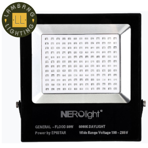 Nerolight General Led Flood Light 100W/IP65 Putih|6000K Daylight