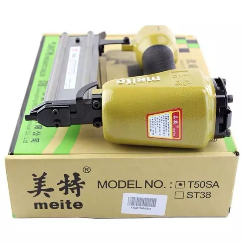 [ DELSER MOTOR ] STAPLER TEMBAK MEITE TIPE T50SA GUN TACKER GUN TECKER PAKU TEMBAK BAGUS T50 SA T 50