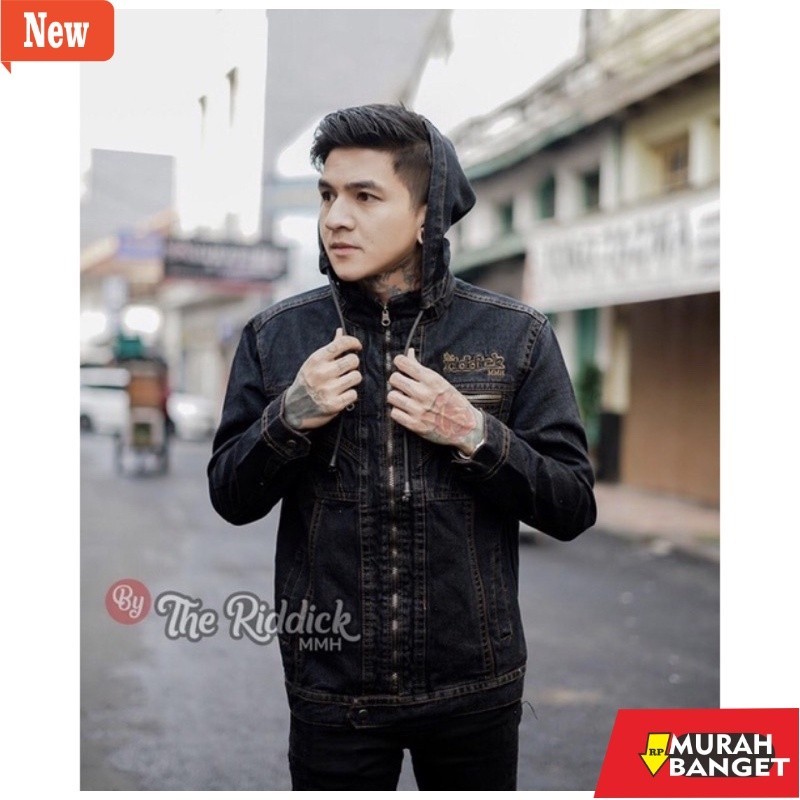 Jaket pria kekinian yg viral- Jaket Pria Casual / Jaket Denim Pria / Jeans Denim New Fashion/ Jaket 