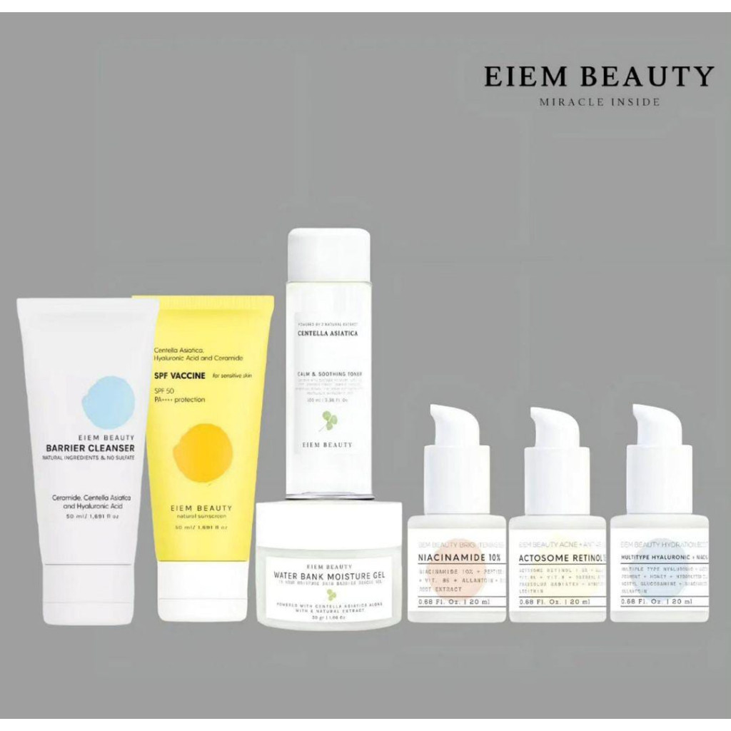 EIEM Beauty Series | Moisturizer Sunscreen Serum Toner Eiem