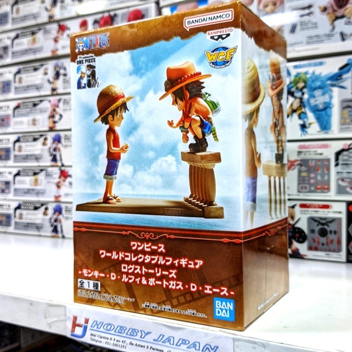 WCF One Piece Log Stories Figure - Monkey D Luffy & Portgas D Ace